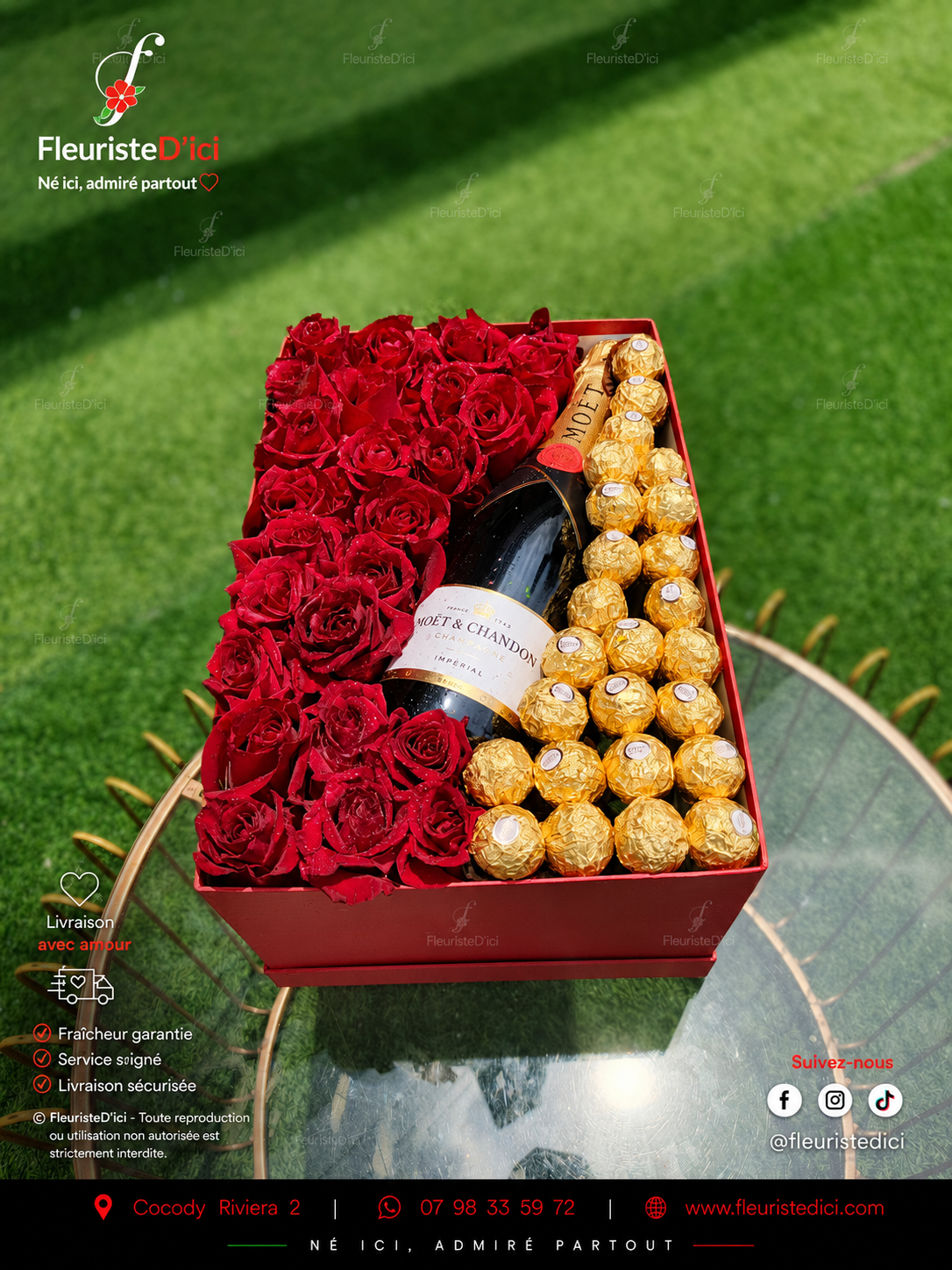 Coffrets & box fleuris